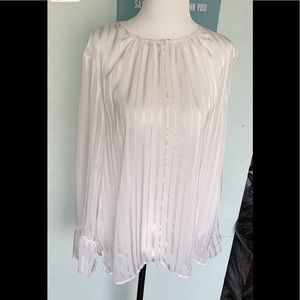 DKNY Womens Striped Knit Blouse